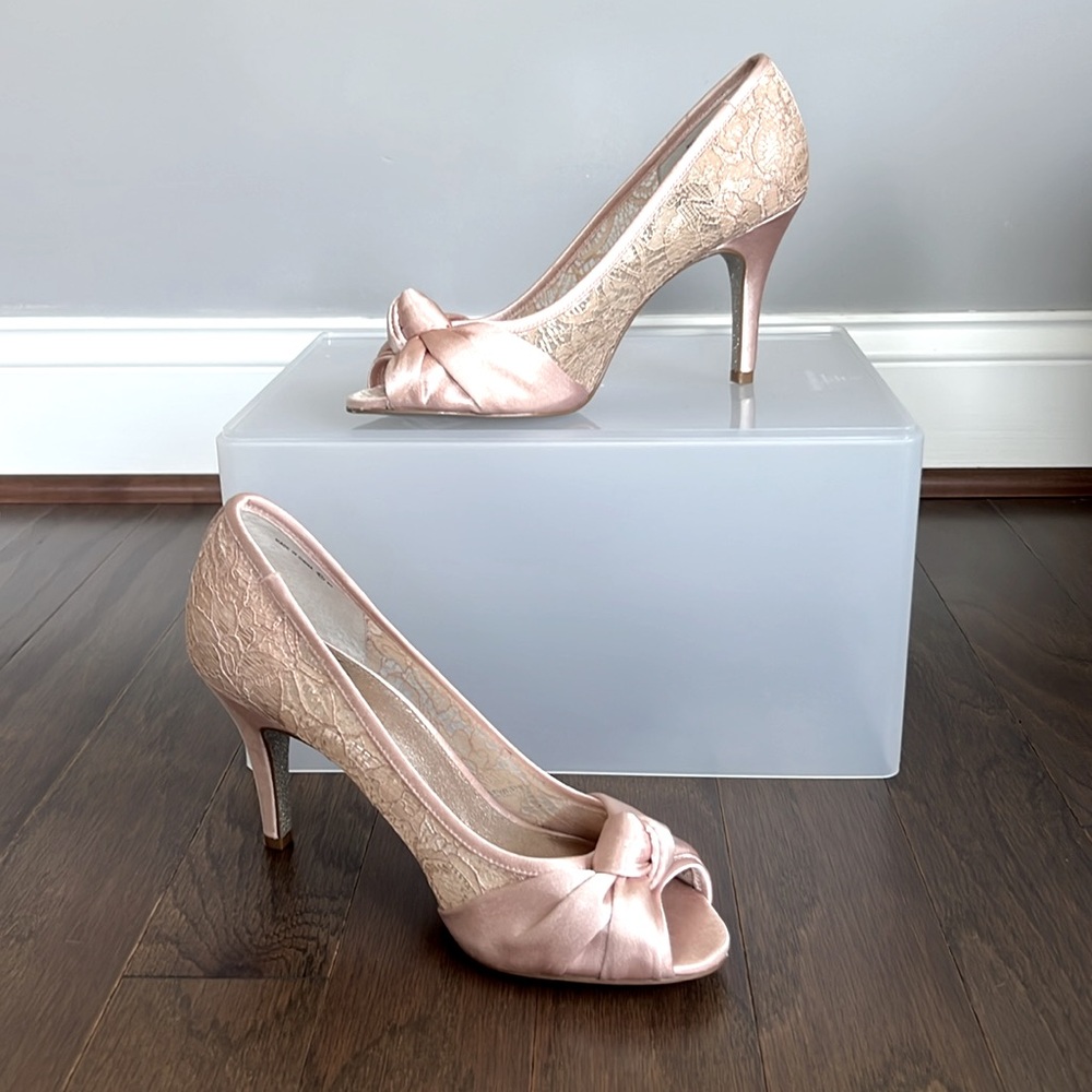 Adrianna Papell Francesca Peep Toe Heels - Picture 2 of 12